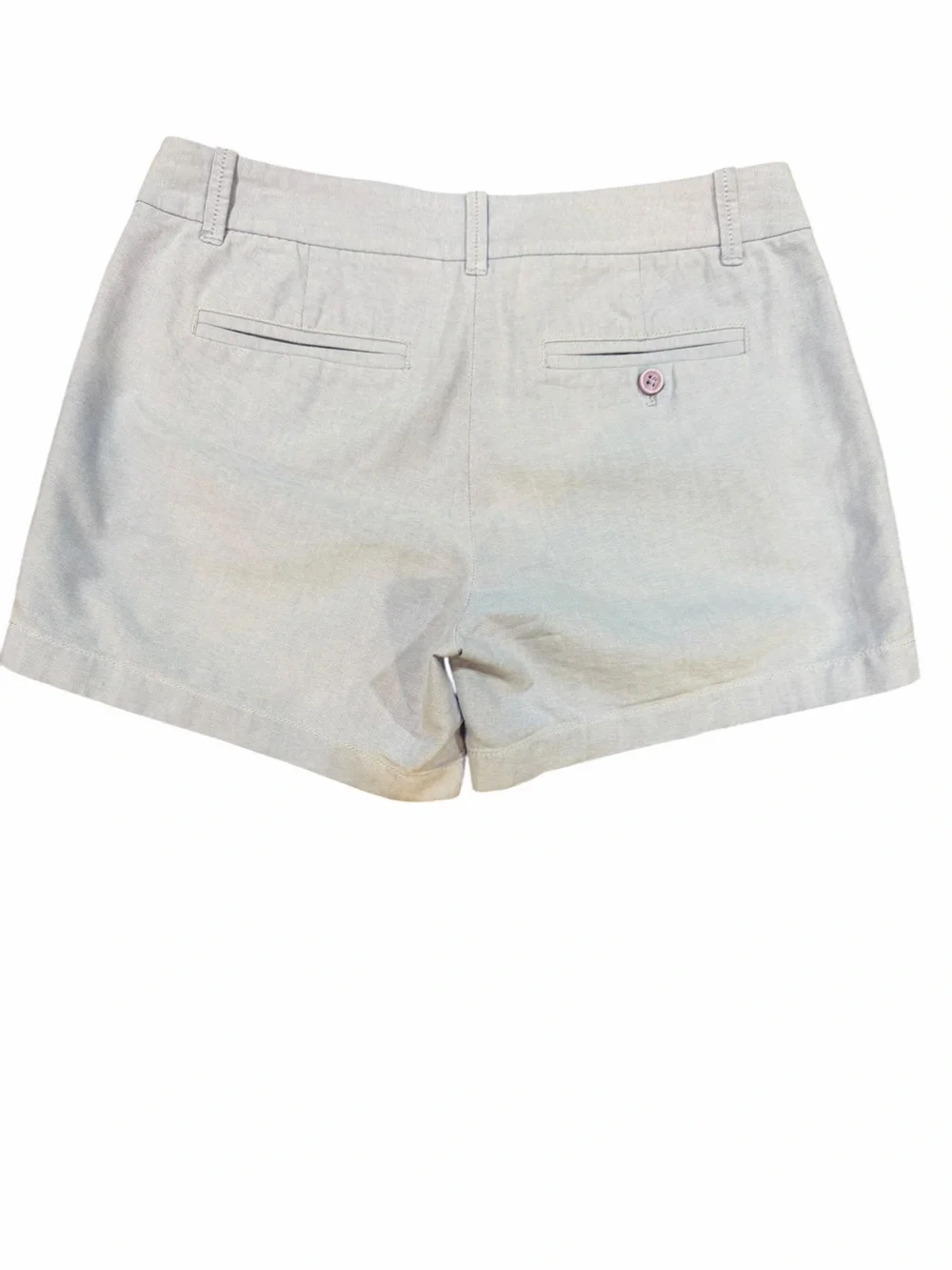 J.Crew Light Blue Cotton Chino Shorts Women’s Size 4 Classic Preppy 4.5” Inseam